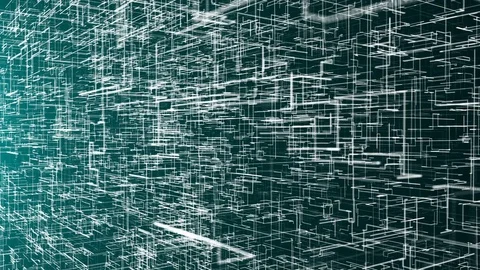 Digital abstract background with particles Stock Footage 81222725