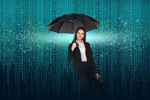 Digital Abstract background Foto stock