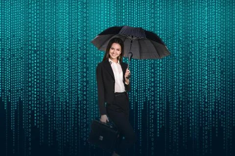 Digital Abstract background Foto stock