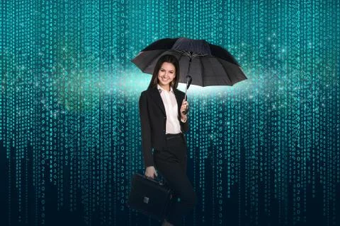 Digital Abstract background Foto stock