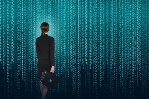 Digital Abstract background Foto stock