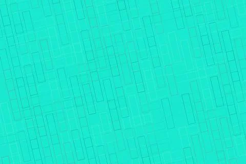 Digital abstract background with rectangles in blue and teal Stock Illustration