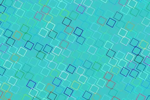Digital abstract background with squares and pixel patterns Stock Illustration