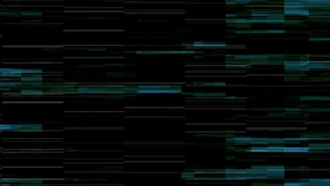 Digital Abstract Bad Tv Overlay. Glitch TV. CRT Screen Distortion Texture Stock Footage 277715404