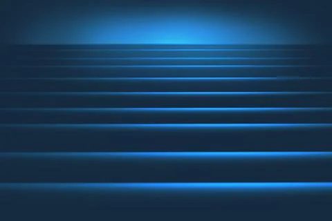 Digital abstract blue background with light effects concept series Stock-Illustration