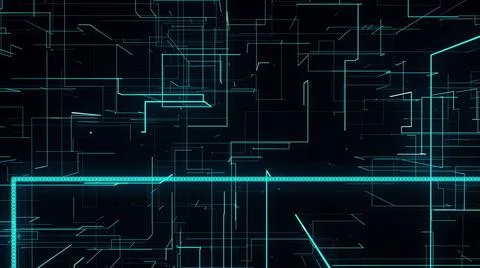 Digital abstract data maze Geometric mesh from 3d render of web textures i... Stock Photos