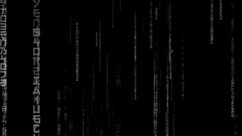 Digital Abstract Data Streams in Dark Matrix Style Coding Display Stock Footage 341375697
