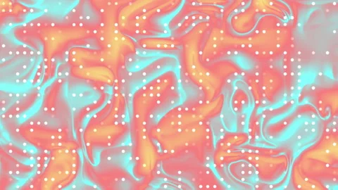 Digital abstract design with a pink orange and blue color scheme Stock Footage 306505917