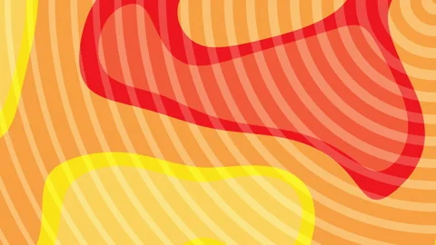 Digital abstract design with wavy lines. Stock Footage 303569222