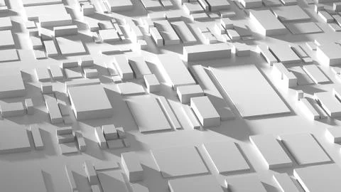 Digital Abstract future technology architectural background, voluminous rec.. 스톡 일러스트