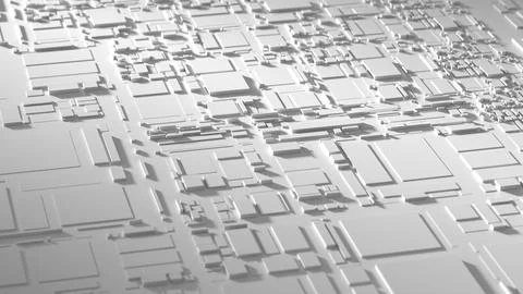 Digital Abstract future technology architectural background, voluminous rec.. 스톡 일러스트