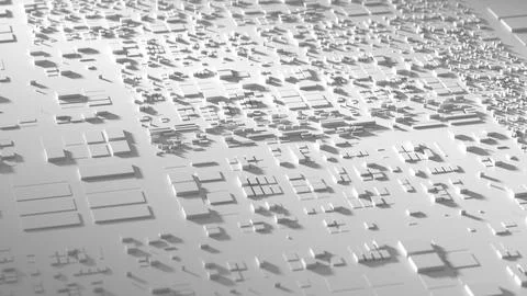 Digital Abstract future technology architectural background, voluminous rec.. 스톡 일러스트