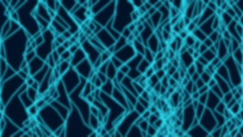 Digital abstract geometric network pattern flowing technology background loop Stock Footage 336885468