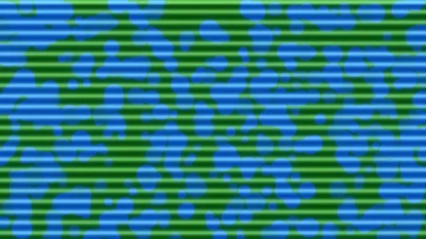 Digital abstract geometric pattern loop: Dynamic blue and black futuristic .. Stock Footage 333110465