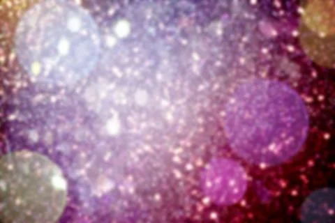 Digital abstract glitter pattern is showing dense pink purple gold sparkle with Stock Illustration