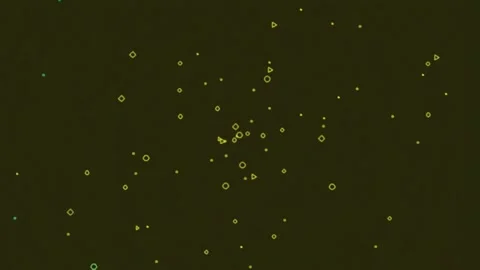 Digital Abstract Glowing Particles Background for Tech, Cosmic Energy Visua.. Stock Footage 342161363