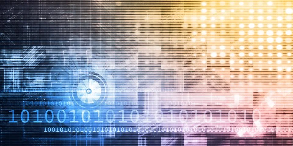 Digital Abstract イラスト素材