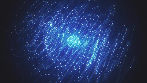 Digital Abstract Network Technology Background Stock Footage 337633084