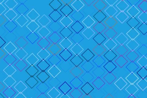 Digital abstract pattern with squares on blue background 스톡 일러스트