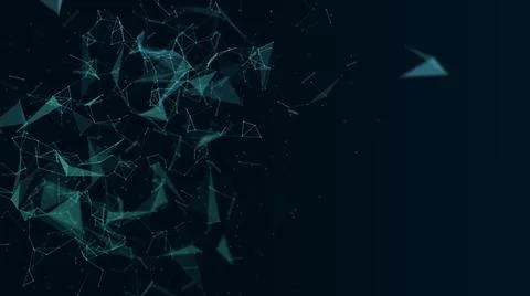 Digital Abstract Plexus 스톡 일러스트