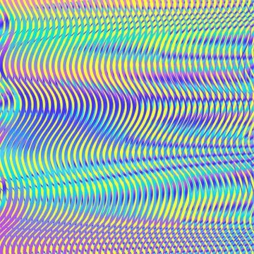 Digital abstract rainbow texture with colored lines Stock Illustration