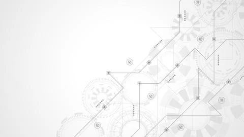 Digital abstract tech background software coding. Technology electronic Stock Illustration