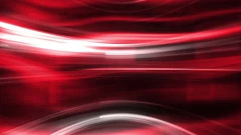 Digital abstract technology glowing neon grid line waves. Looping animation.. Video stock 317133114