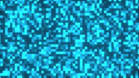 Digital abstract technology squares Stock Illustration
