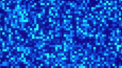 Digital abstract technology squares Stock Illustration