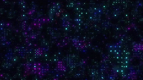 Digital Abstract Texture. Animated Background Video stock 137055187