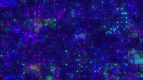 Digital Abstract Texture. Animated Background Video stock 137056035