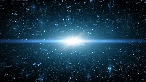 Digital abstract world background 動画素材 231635007