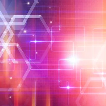 Digital abstraction background Stock Illustration