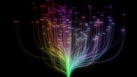 Digital age connected network nodes Internet of things IOT cloud computing 스톡 일러스트