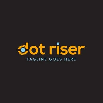 Digital Agency Logo Illustrazione stock