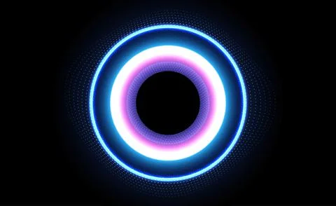 Digital Ai big data technology futuristic blue background cyber cloud security Illustrazione stock