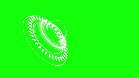 Digital Analysing and Loading Data HUD Display Video stock 292588785