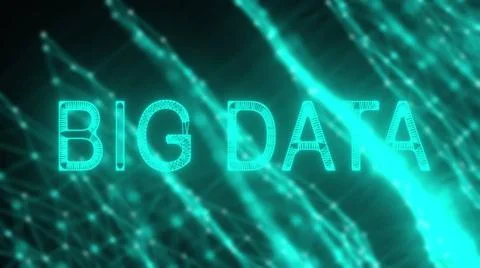 Digital analytical big data Cybernetic databases with 3d render visualizat... Stockfoto's