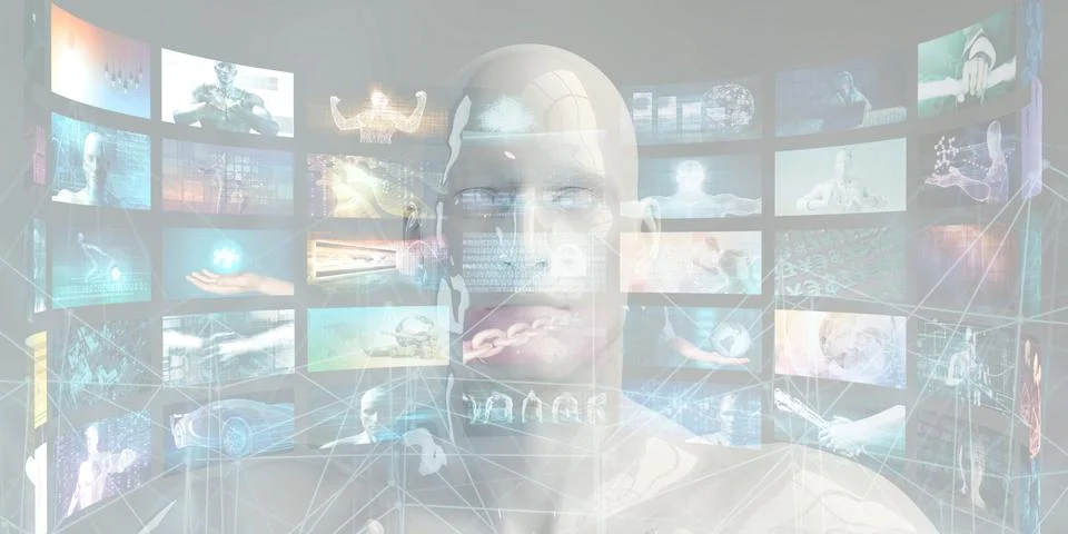 Digital Analytics Illustrazione stock