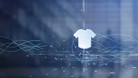 Digital animated technology background with analytical graphs and diagrams Stock Footage 271032815