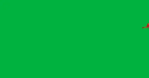 Digital animation of alien in a spaceship icon floating with copy space on Stock Footage 318379857