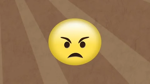 Animated Cat Angry Face Emoji Angry Emot, Stock Video