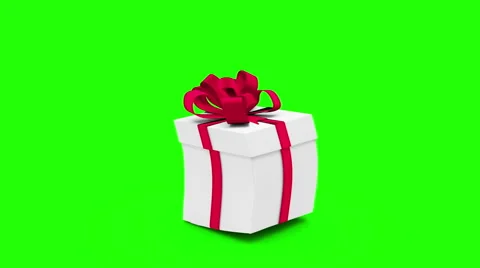 Digital animation of birthday gift exploding Vídeos de archivo 52002763