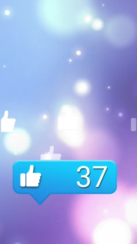 Digital animation blends New Year's celebration with tech on a blue background. Video stock 322954728