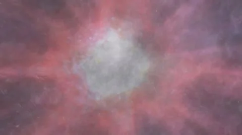 Digital Animation of a cosmic Inferno Stock Footage 47376110