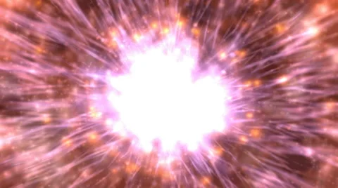 Digital Animation of a cosmic Scene in 4K Stock Footage 53452653