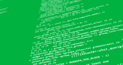 Digital animation of data processing against black background Stock Footage 347297830