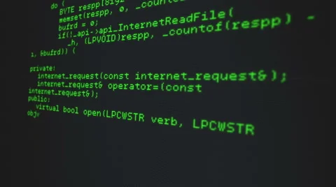 Digital animation of encoding Vidéo 59719031