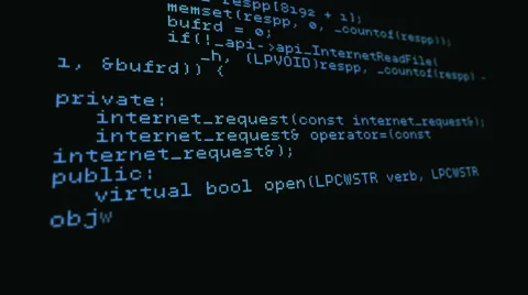 Digital animation of encoding Vidéo 59719072