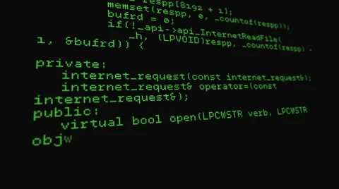 Digital animation of encoding Vidéo 59719091